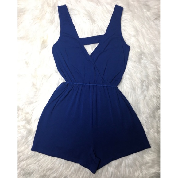 Tart Collections Fay Romper in Blue Depths - Picture 2 of 6